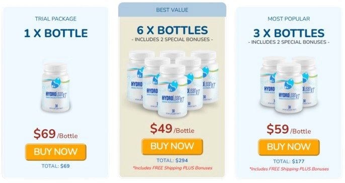 HydroLean XT Price